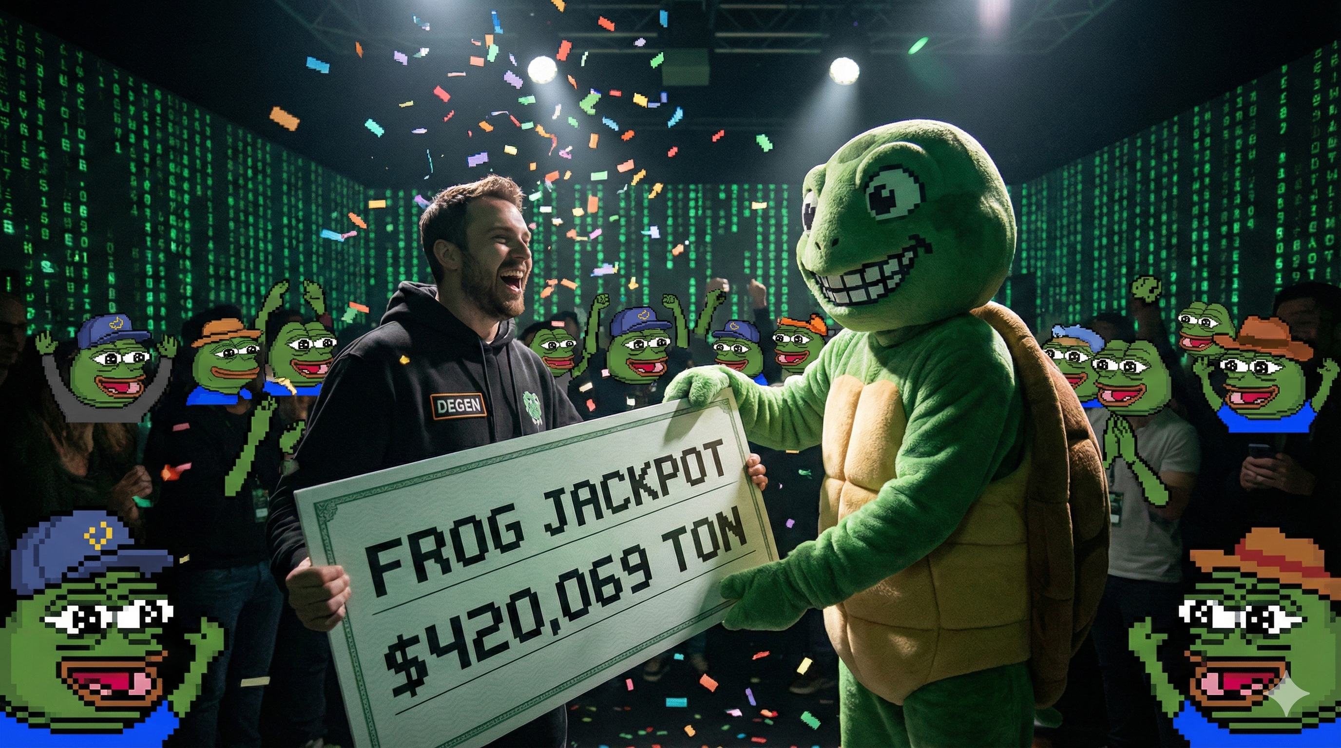 Frog Jackpot Winner